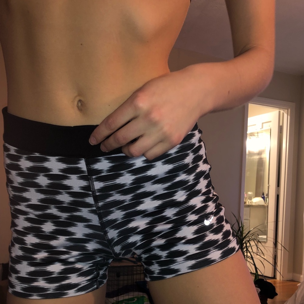 Spandex workout shorts